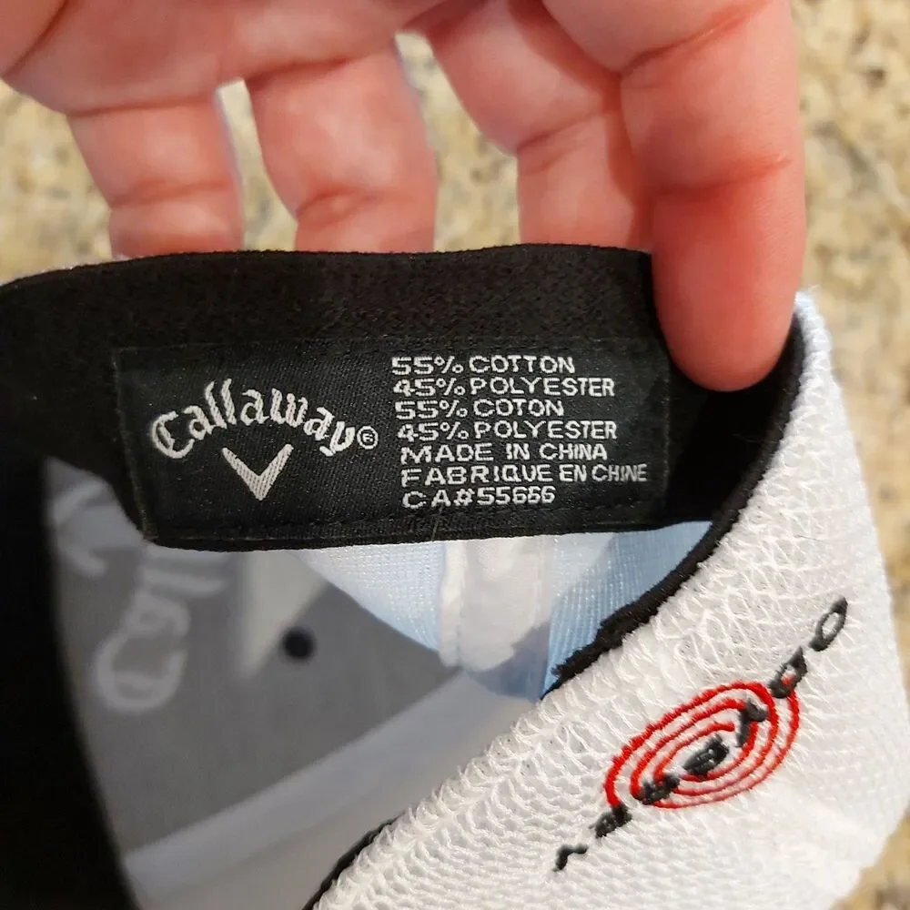 Callaway Golf XHOT TOUR AUTHENTIC Men's Hat Size L/XL Gray/White Mesh ODYSSEY